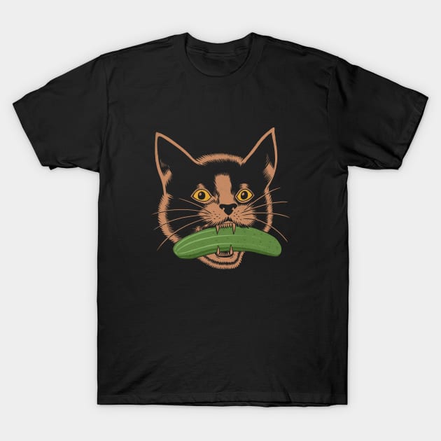 Revenge on Cucumber T-Shirt by RonnCabardo